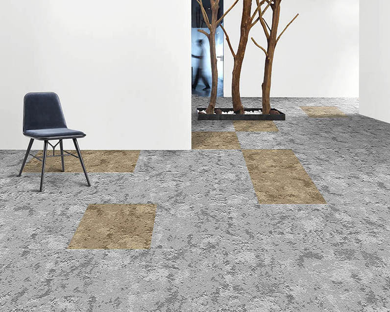 办公室方块地毯