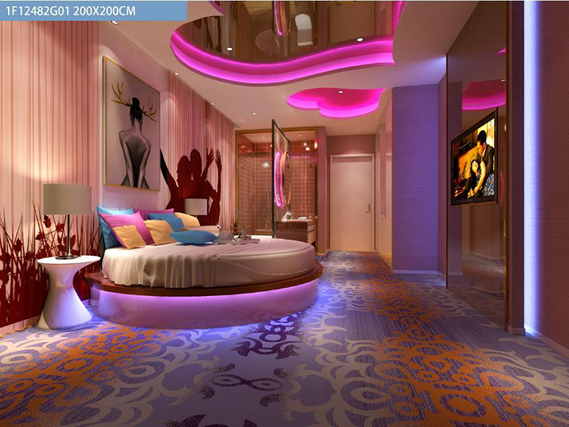 主题酒店满铺地毯