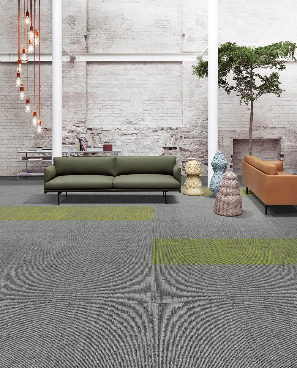 办公室方块地毯