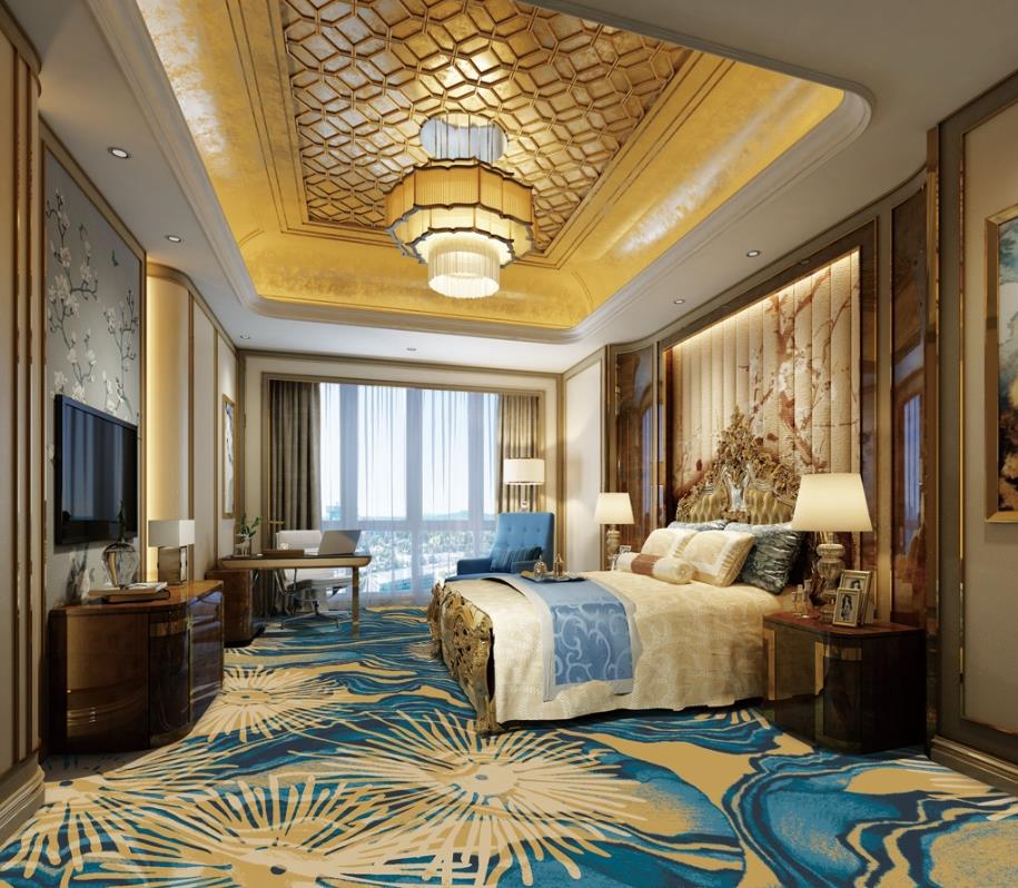 尼龙印花满铺地毯