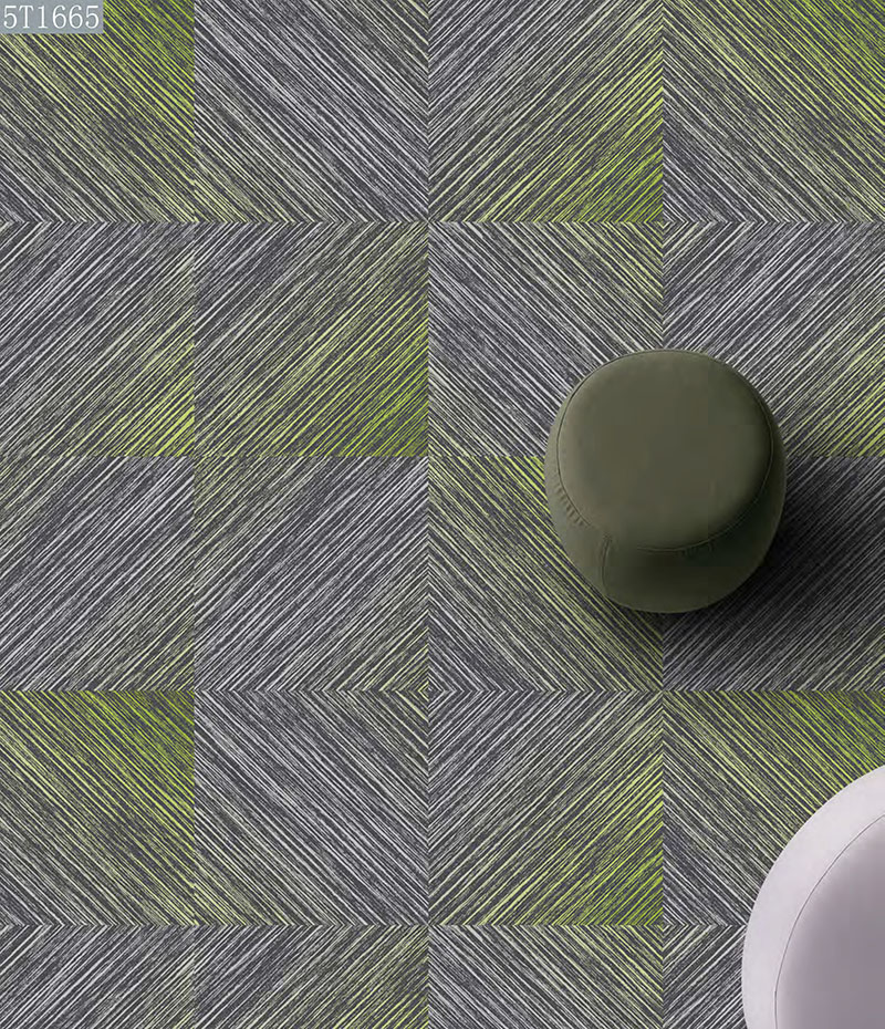 尼龙印花方块地毯