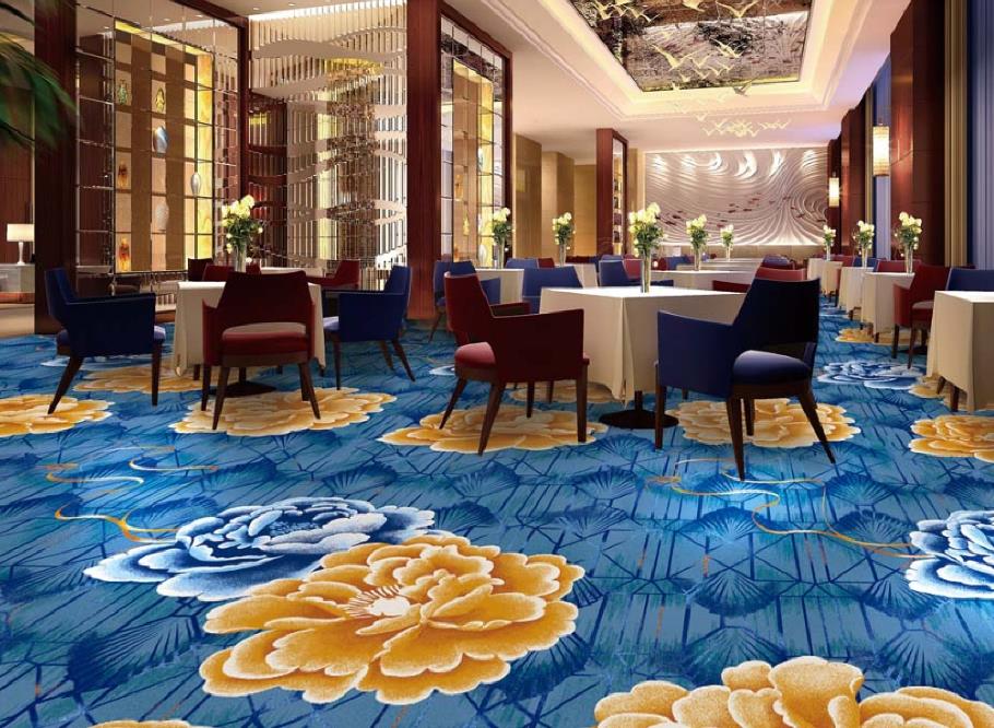 尼龙印花满铺地毯