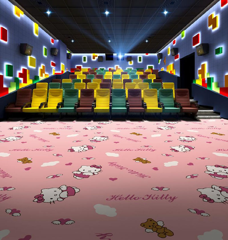 电影院满铺地毯