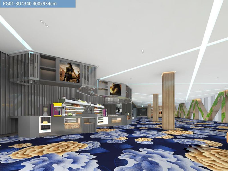 电影院满铺地毯