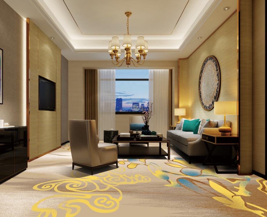 尼龙印花满铺地毯