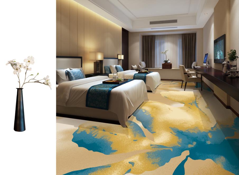 尼龙印花满铺地毯