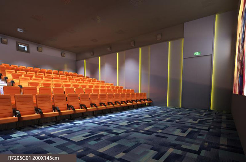 电影院满铺地毯
