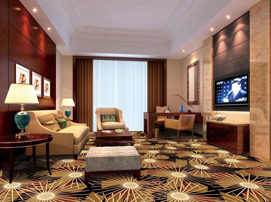 尼龙印花满铺地毯