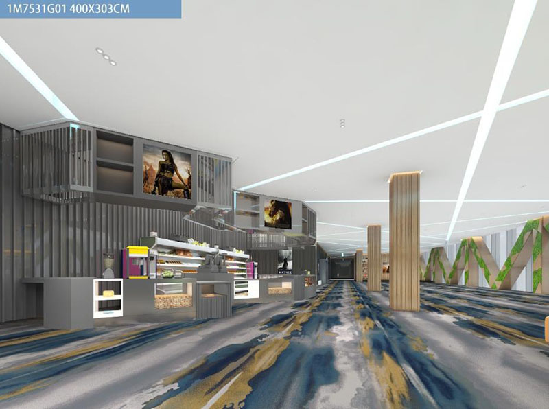 电影院满铺地毯