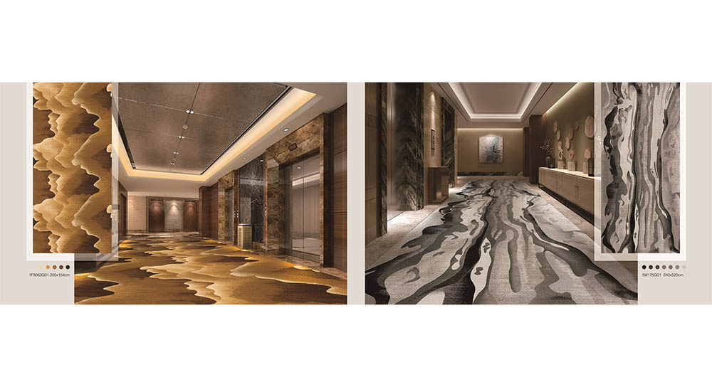 酒店客房走道地毯