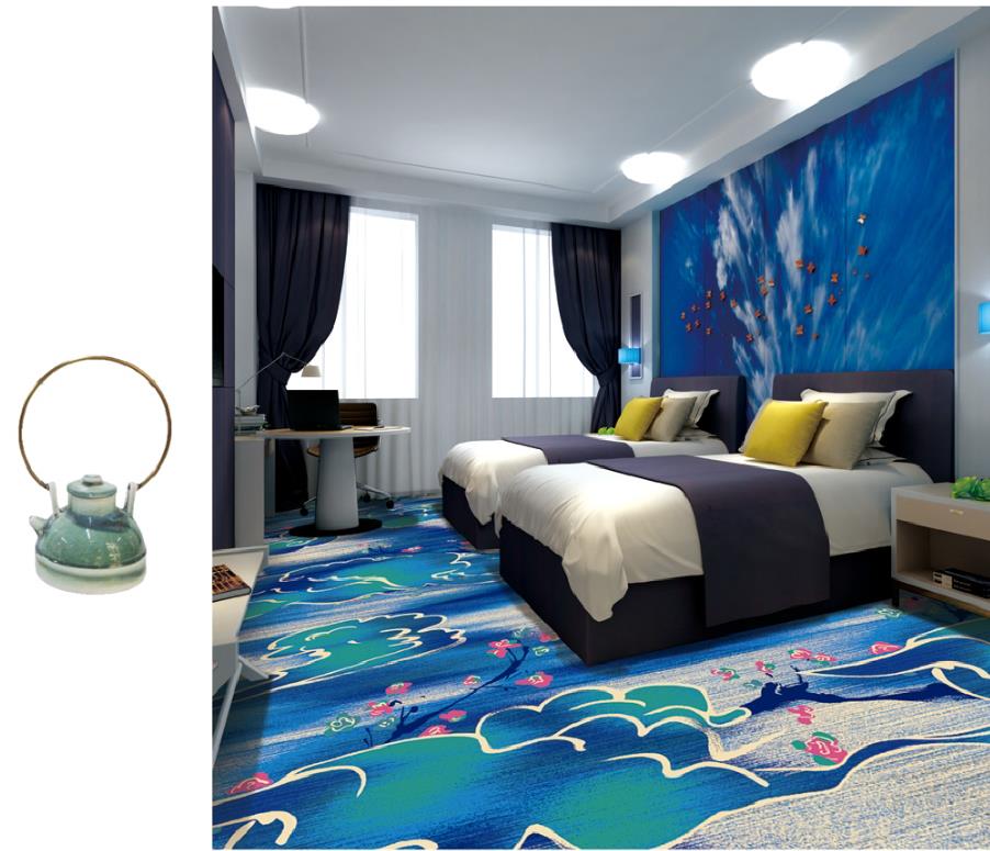 尼龙印花满铺地毯