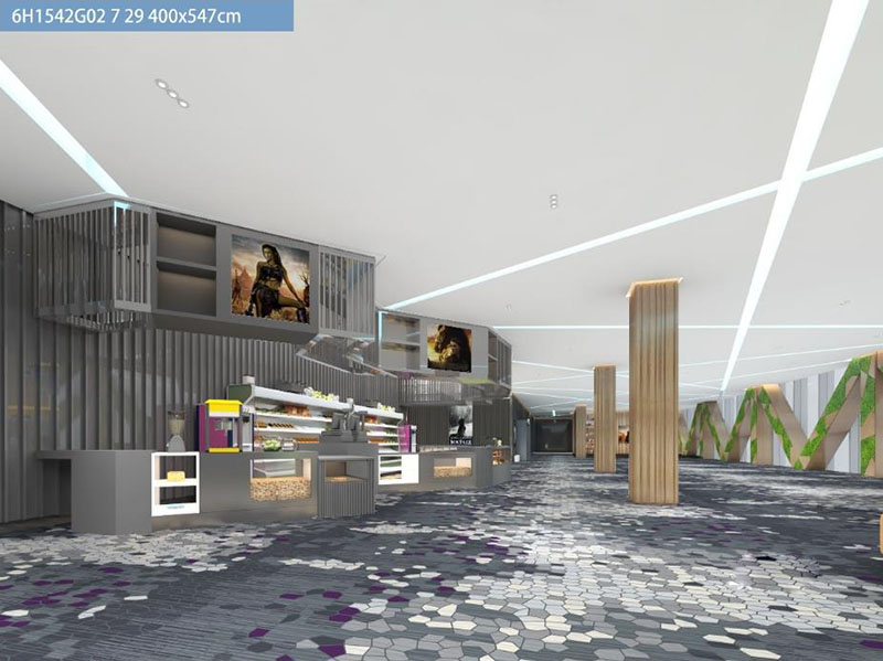 电影院满铺地毯