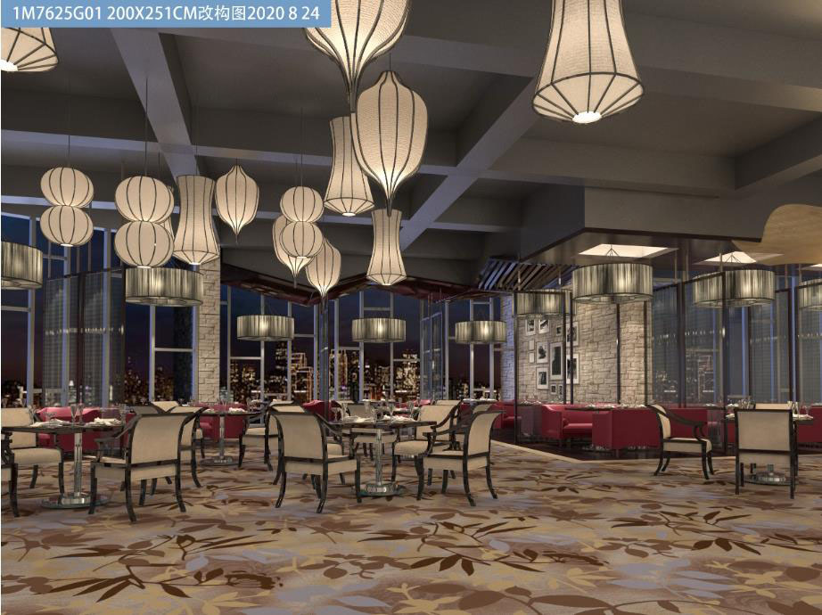 酒店大堂满铺地毯