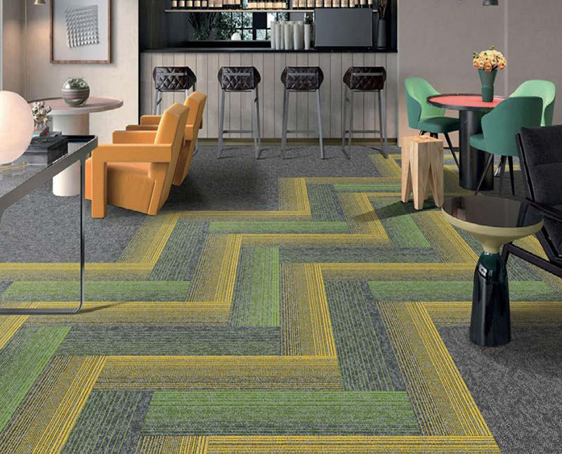 办公室方块地毯