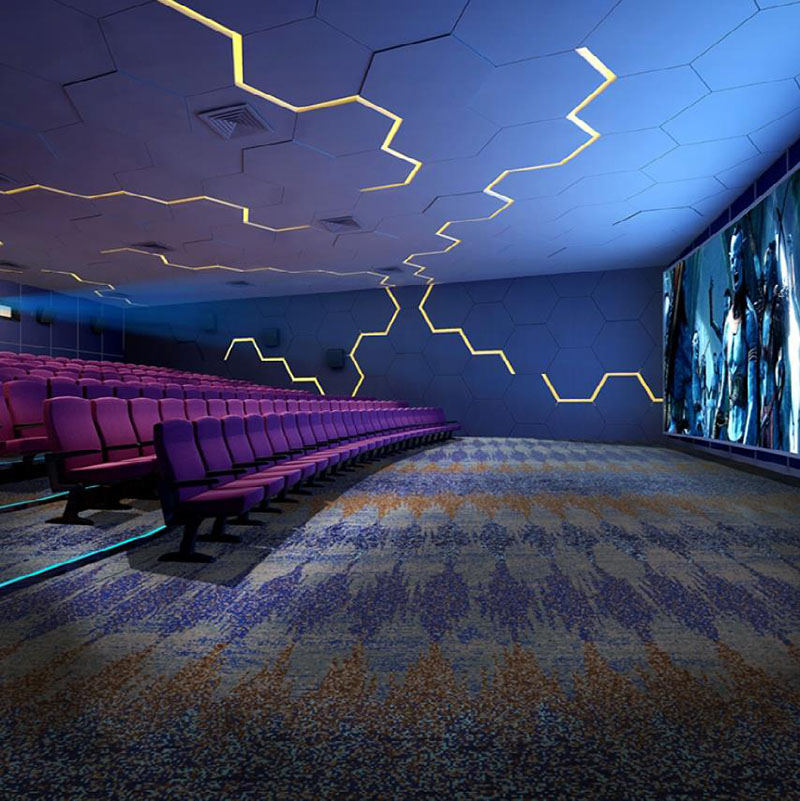 电影院满铺地毯