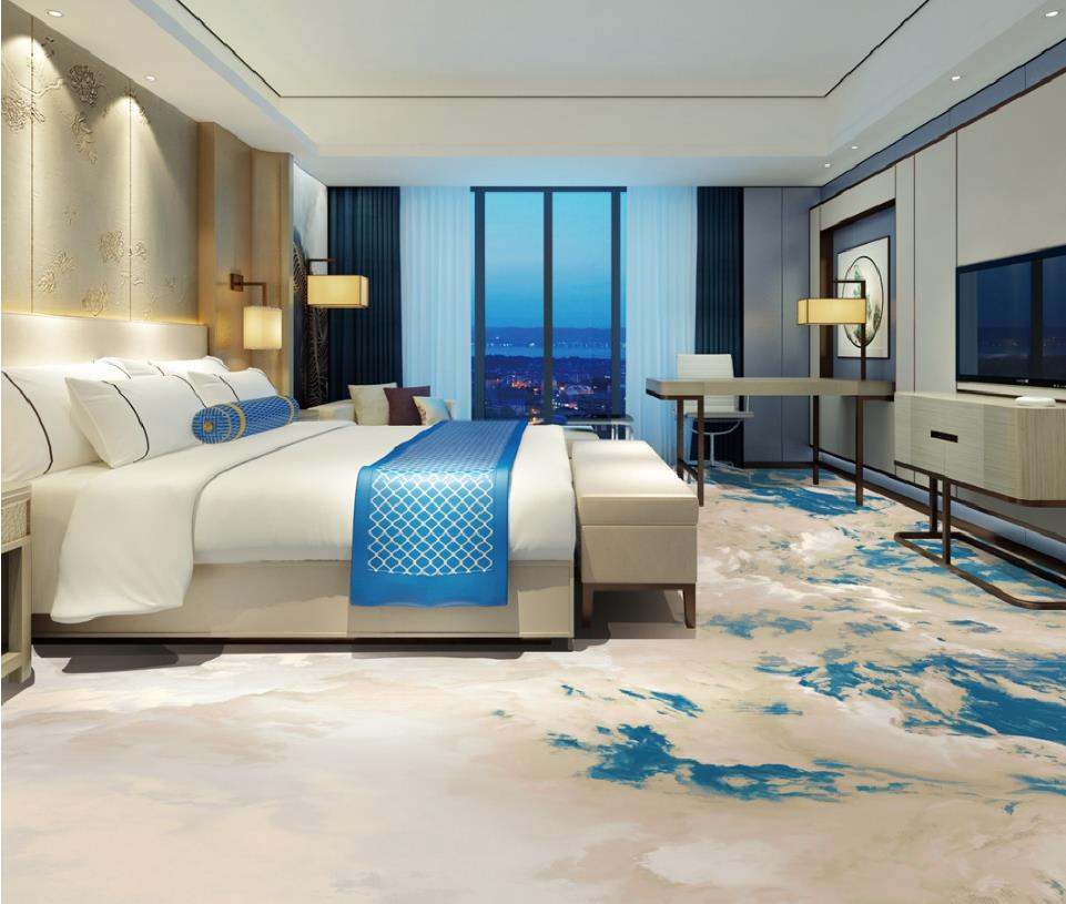 尼龙印花满铺地毯