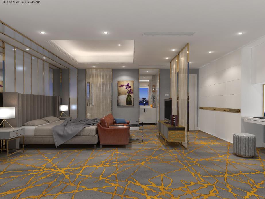 客房羊毛满铺地毯