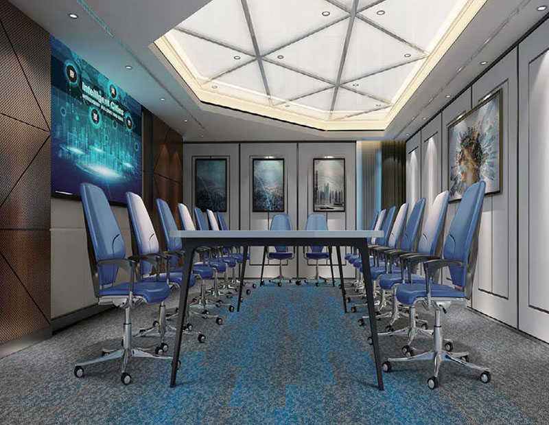 办公室方块地毯