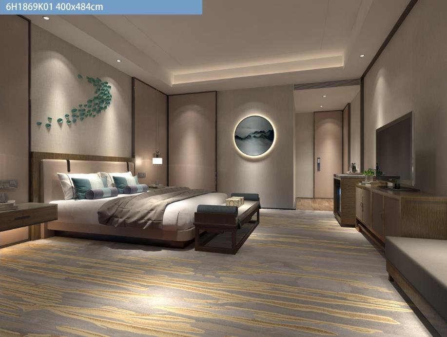 客房羊毛满铺地毯