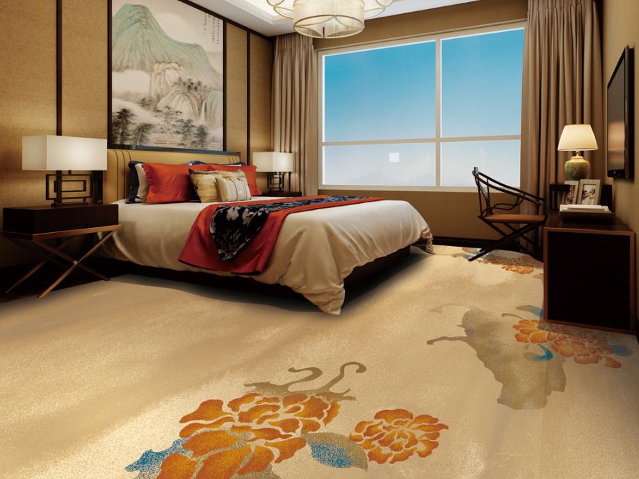 尼龙印花满铺地毯