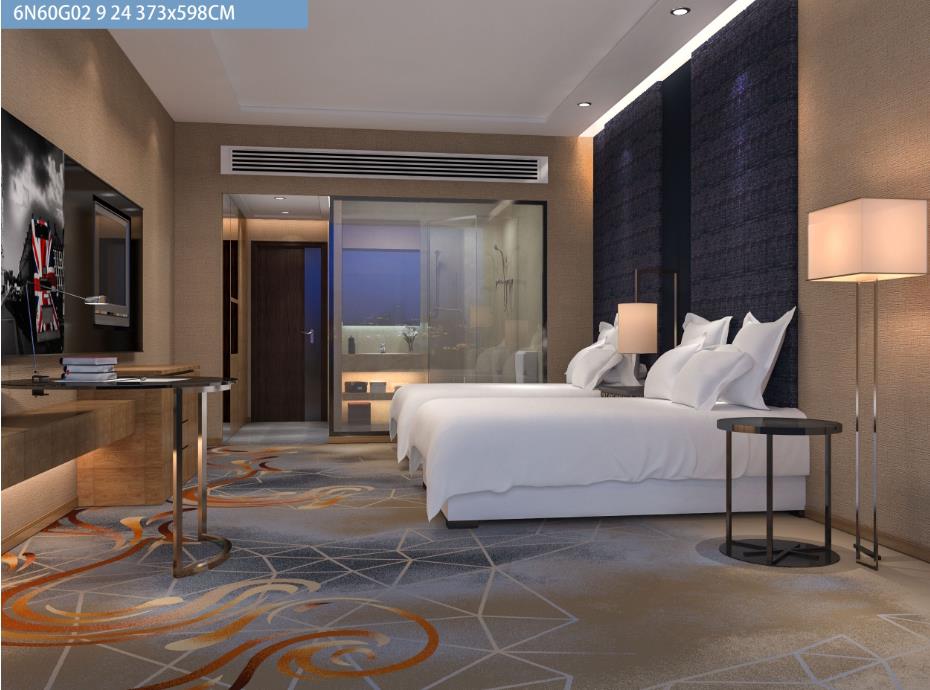 客房羊毛满铺地毯