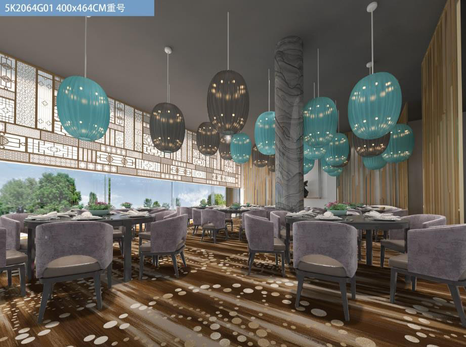 酒店大堂满铺地毯